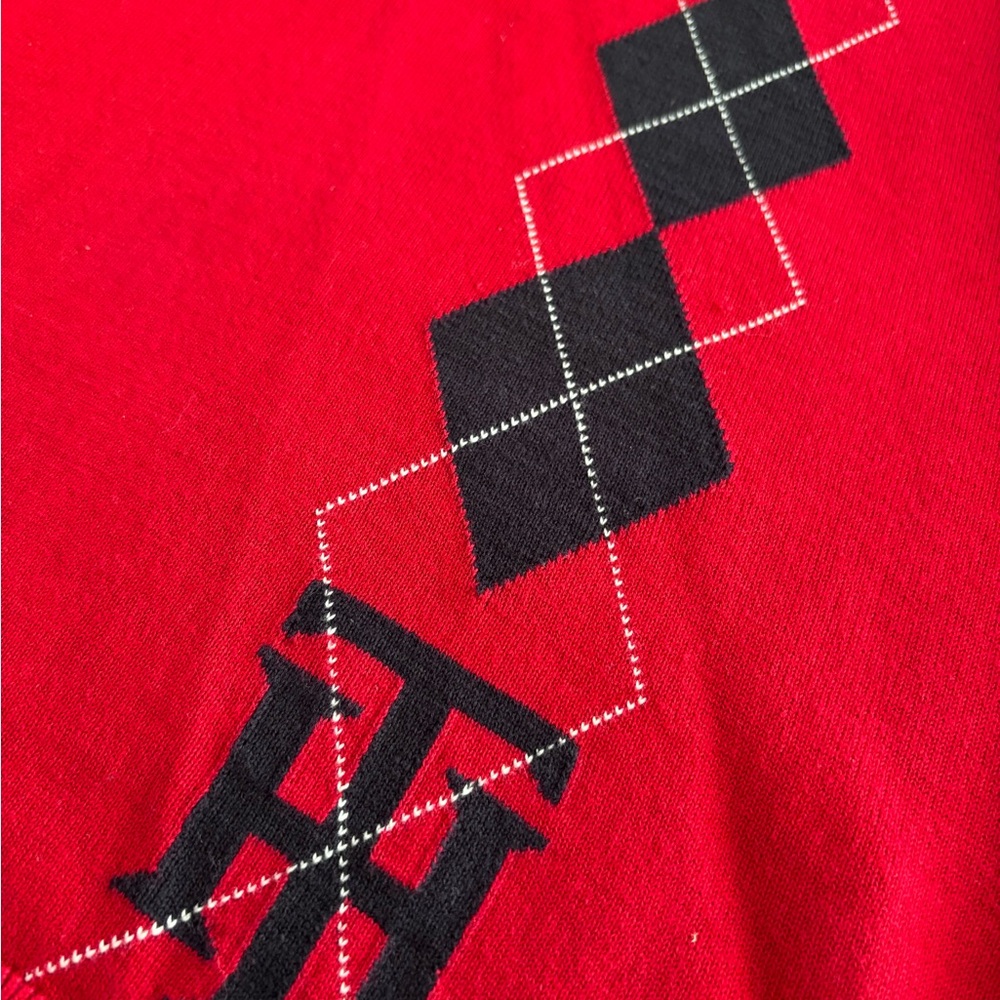Tommy Hilfiger Bright Red Crewneck Sweater
